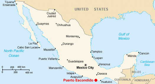 Mexico map