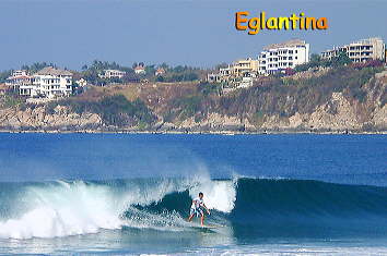 Eglantina condo and surfer