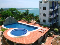 Eglantina condominium upper pool